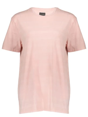 Guess Koszulka w kolorze brzoskwiniowym rozmiar: M