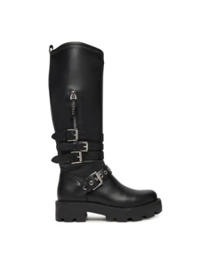 Guess Kozaki FLFYNK ELE11 Czarny