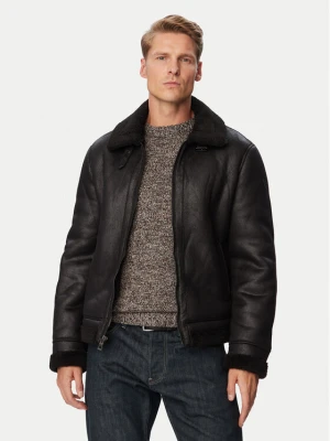 Guess Kożuch sztuczny M6BL40 W4152 Czarny Regular Fit