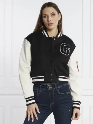 GUESS Kurtka bomber | Cropped Fit