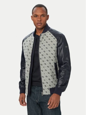 Guess Kurtka bomber M6YL13 W2804 Granatowy Regular Fit