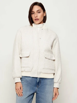 GUESS Kurtka bomber PERINNE TWEED | Regular Fit