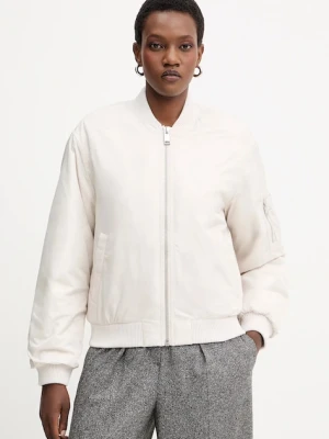 Guess kurtka bomber PHILOMENE kolor beżowy zimowa W5YL08 WHDK2