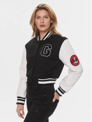 Guess Kurtka bomber W4RL56 KCD20 Czarny Relaxed Fit