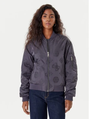 Guess Kurtka bomber W5YL08 WHDK2 Szary Regular Fit