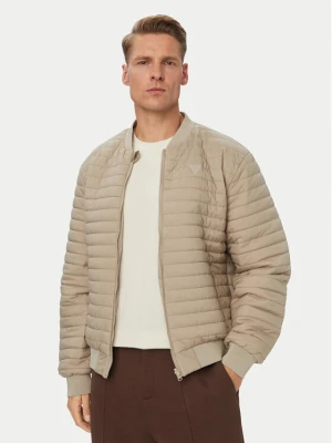 Guess Kurtka bomber Z6YL08 W3514 Beżowy Regular Fit