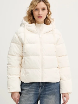 Guess kurtka DAISY damska kolor beżowy zimowa W4BL36 WGJZ0