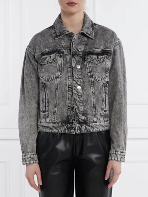 GUESS Kurtka jeansowa clarette | Regular Fit grafitowy