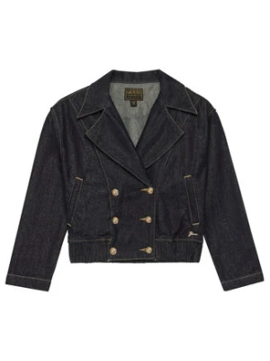 Guess Kurtka jeansowa J6RL07 D5D90 Granatowy Regular Fit