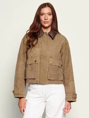 GUESS Kurtka jeansowa MANON | Loose fit