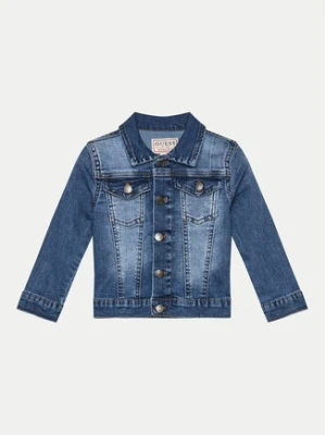 Guess Kurtka jeansowa N4GL03 D4CA0 Niebieski Regular Fit