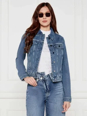 GUESS Kurtka jeansowa SEXY TRUCKER | Regular Fit