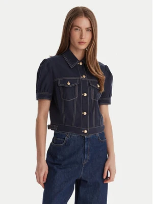 Guess Kurtka jeansowa W6GL08 W1804 Granatowy Regular Fit