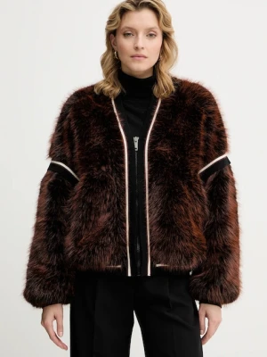 Guess kurtka KATIA kolor brązowy przejściowa W5BL67 W3790