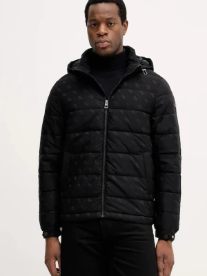 Guess kurtka kolor czarny przejściowa M5BL0B W2322
