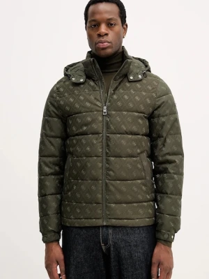 Guess kurtka kolor zielony przejściowa M5BL0B W2322