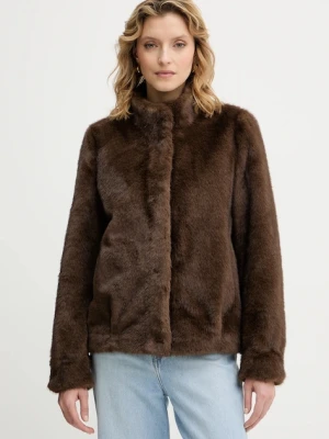 Guess kurtka LUNA kolor brązowy przejściowa W5BL64 W3920