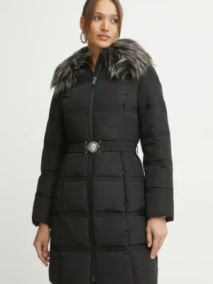 Guess kurtka MARISOL damska kolor czarny zimowa W4BL44 WGK22