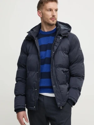 Guess kurtka męska kolor granatowy zimowa M4BL21.WGJ42
