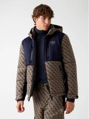 Guess Kurtka narciarska M5BL0N WF182 Beżowy Regular Fit