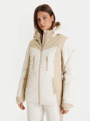 Guess Kurtka narciarska W5BL77 W3272 Beżowy Regular Fit