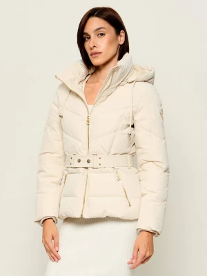 GUESS Kurtka New Fatema | Regular Fit kremowy