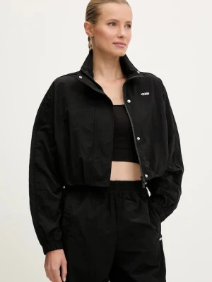 Guess kurtka NINA kolor czarny przejściowa oversize V5YL00 WHCH2