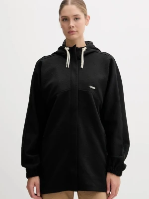 Guess kurtka PEONY kolor czarny przejściowa oversize V5YQ05 KBSL2