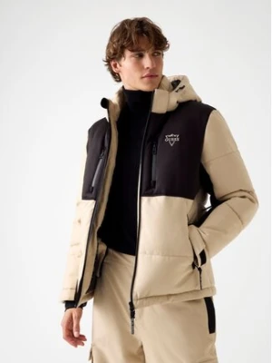 Guess Kurtka przejściowa 179584 Beżowy Classic Fit