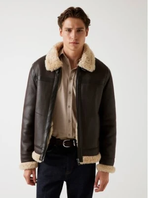 Guess Kurtka przejściowa 179663 Brązowy Classic Fit