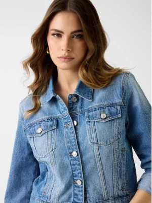 Guess Kurtka przejściowa 181132 Niebieski Classic Fit