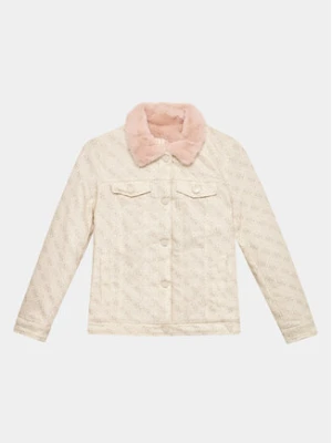 Guess Kurtka przejściowa J3YL11 WCTF0 Beżowy Regular Fit