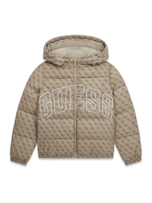 Guess Kurtka zimowa L6YL09 W2670 Beżowy Regular Fit
