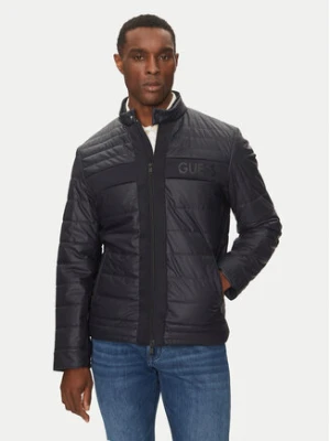 Guess Kurtka przejściowa M4YL16 WFHD0 Granatowy Regular Fit