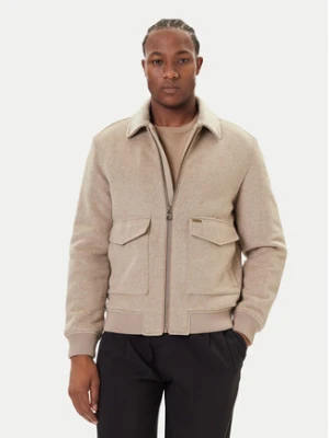 Guess Kurtka przejściowa M5BL2K W0682 Beżowy Regular Fit