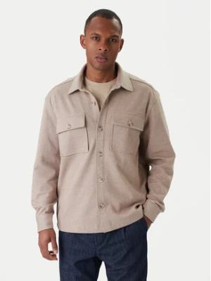 Guess Kurtka przejściowa M5BP28 K0801 Beżowy Classic Fit