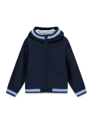 Guess Kurtka przejściowa N6RL06 WCFM0 Granatowy Regular Fit
