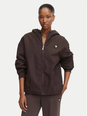 Guess Kurtka przejściowa V6YL11 W2871 Beżowy ciemny Regular Fit