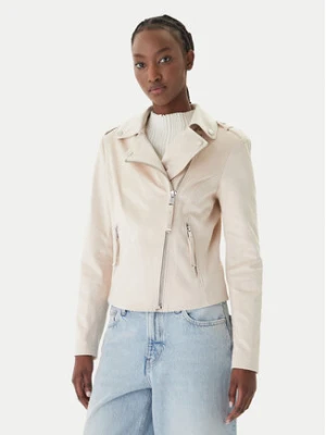 Guess Kurtka przejściowa W6GL10 W1968 Écru Regular Fit