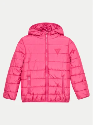 Guess Kurtka puchowa H4BJ10 WCFM0 Różowy Regular Fit