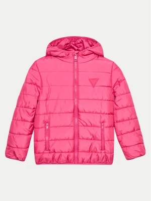 Guess Kurtka puchowa H4BJ10 WCFM0 Różowy Regular Fit