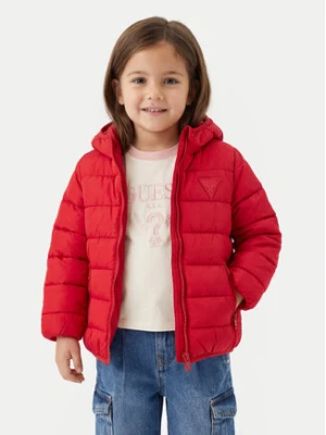 Guess Kurtka puchowa H4BT03 WCFM0 Czerwony Regular Fit