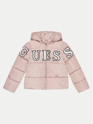 Guess Kurtka puchowa J4BL26 WB240 Różowy Relaxed Fit