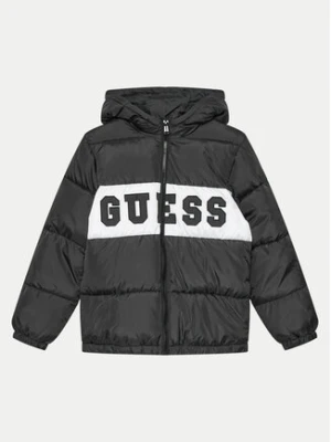 Guess Kurtka puchowa L4YL16 WGB60 Czarny Regular Fit