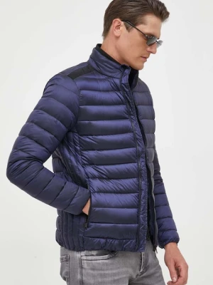 Guess kurtka puchowa LIGHT męska kolor granatowy przejściowa M1RL47 WDQ50