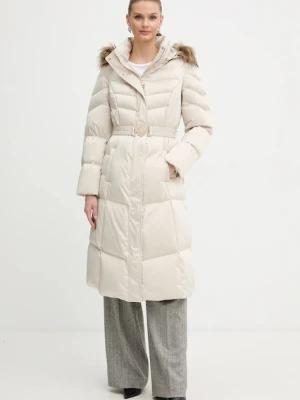 Guess kurtka puchowa MARINA kolor beżowy W5BL29 W2802
