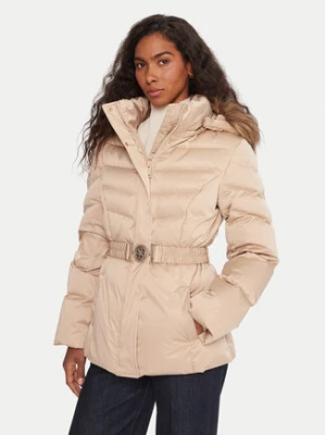 Guess Kurtka puchowa W5BL31 W2802 Beżowy Regular Fit