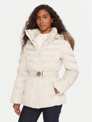 Guess Kurtka puchowa W5BL31 W2802 Écru Regular Fit