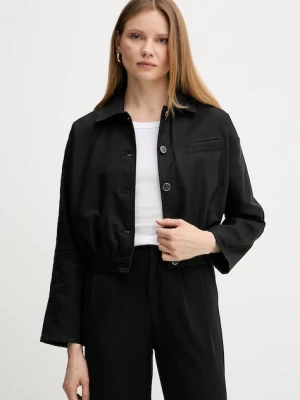 Guess kurtka RIAN kolor czarny przejściowa oversize W5GL27 WH872