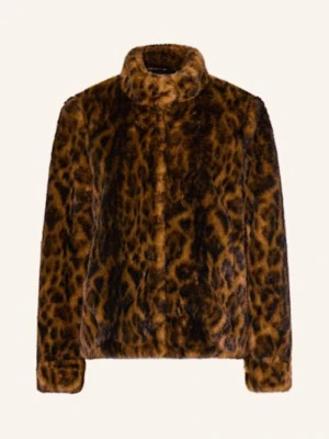 Guess Kurtka Ze Sztucznego Futra Luna braun